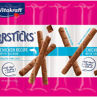 Vitakraft PurrSticks Chicken Recipe Treats for Cats, >70% Meat + Poultry, 6 Pack - BESTMASCOTA.COM