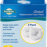 Pre-filtro de espuma de repuesto PetSafe Drinkwell, 2 unidades - BESTMASCOTA.COM