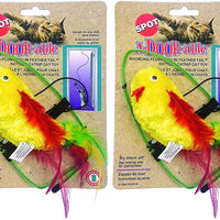 Ethical A-Door-Able - Peluche de gato con plumas - BESTMASCOTA.COM