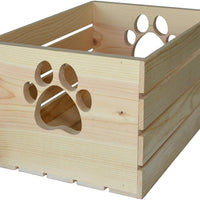 MPI Mango de madera con orificio Paw - BESTMASCOTA.COM