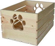MPI Mango de madera con orificio Paw - BESTMASCOTA.COM