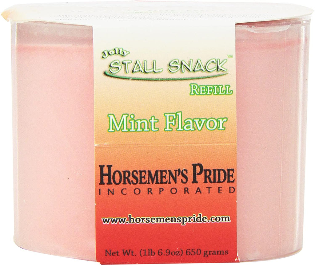 Horseman &apos;s Pride SS204 M Stall Snack caballo Treat Refill, Verde menta, 1.5-lbs., N/A - BESTMASCOTA.COM