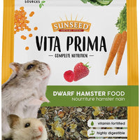 Sunseed Vita Prima - Alimento para hámster enano, 2 libras - BESTMASCOTA.COM