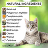 HERBALPET Suplementos para la salud | Alternativa natural de desparasitador de gatos | Limpieza intestinal | Funciona para gatitos, gatos medianos y grandes | 3 tabletas - BESTMASCOTA.COM