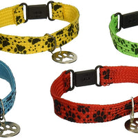 Collares de la amistad para mascotas con colgante con huella de cachorro, 7 colores disponibles - BESTMASCOTA.COM
