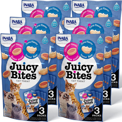 INABA Juicy Bites Cat Treats tuna&chicken