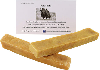 Yak Snak Dog Chews - All Natural Hard Cheese Himalayan Dog Treats - Long Lasting Dog Chews, Made from Yak Milk, Small, Medium. Large & Extra Large Sizes - BESTMASCOTA.COM