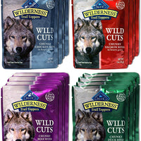 Blue Buffalo Wilderness Trail Toppers Wild Cuts Dog Gravy Snacks Variedad Pack - BESTMASCOTA.COM