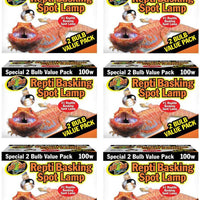 Zoo Med Repti Basking Spot Lamp Value Pack, 100 Watts - BESTMASCOTA.COM