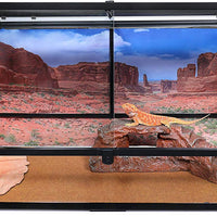 Carolina Custom Cages Reptile Habitat Background; Arches' Park Avenue, for 48Lx24Wx24H Terrarium, 3-Sided Wraparound - BESTMASCOTA.COM