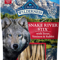 Blue Buffalo Wilderness Stix Grain Free Soft-Moist Dog Treats - BESTMASCOTA.COM