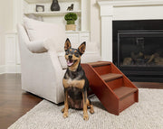 PetSafe Solvit PupSTEP Escalera de madera para mascotas para perros y gatos, plegable, para perros pequeños, medianos, grandes, XL - BESTMASCOTA.COM