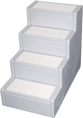 Pet Gear Easy Step IV escaleras para mascotas, 4 peldaños para gatos/perros, portátil/ligero, resistente - BESTMASCOTA.COM
