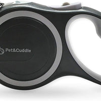 PET&CUDDLE Correa retráctil para perro, 16 pies, para perros pequeños a grandes de hasta 110 libras, botón de fácil cierre/liberación y mango ergonómico, correa de nailon resistente sin enredos - BESTMASCOTA.COM