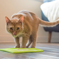 Hyper Pet LickiMat - Alfombrilla de alimentador lento para gatos (ayuda con la fatiga del bigote, perfecta para alimentos para gatos, dulces de gatos, yogur, o mantequilla de cacahuete – Divertida alternativa a los cuencos de gato de alimentación lenta, c - BESTMASCOTA.COM