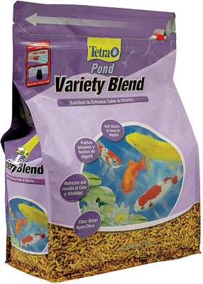 TetraPond Variedad Mezcla de Alimentos de pescado para mejorar el color y la vitalidad - BESTMASCOTA.COM