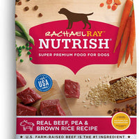 Rachael Ray Nutrish Premium Natural Dry Dog Food, Real Beef, Pea, & Brown Rice Recipe, 40 Pounds - BESTMASCOTA.COM