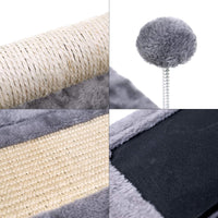Pawz - Poste y almohadilla para rascar gatos de carretera, con revestimiento de sisal, postes y almohadillas con pelota de juego, ideal para gatitos y gatos - BESTMASCOTA.COM