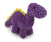 GoDog Dinos Bruto con tecnología de protección para masticar juguete para perro, Mini, morado - BESTMASCOTA.COM