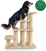 Furhaven escaleras para mascotas, patas estables, muebles de varios pasos para mascotas, rampa de ayuda para perros y gatos, disponible en varios colores y tamaños - BESTMASCOTA.COM