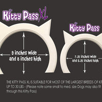 The Kitty Pass XL puerta para gatos grande - para caja de arena - BESTMASCOTA.COM