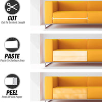 Polarduck - Cinta antiarañazos para gatos, 3 pulgadas x 30 yardas, cinta de entrenamiento para gato, 100% transparente, doble cara, cinta disuasoria para gatos, protector de muebles para sofá, alfombra, puertas, mascotas y niños - BESTMASCOTA.COM