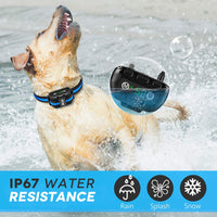 Collar de corteza 2020 para perros grandes, medianos y pequeños, collar de corteza de perro IP67 resistente al agua, collar antiladridos recargable para perros, dispositivo de control de ladridos de parada, collar eléctrico seguro y humano. - BESTMASCOTA.COM