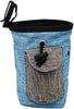Bolsa de regalo para perros, bolsa de regalo para perros pequeños a grandes, fácil de transportar juguetes para mascotas, kibble, golosinas, dispensador integrado de bolsas de caca – azul - BESTMASCOTA.COM