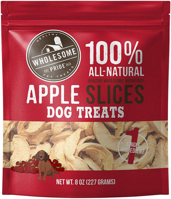 Wholesome Pride Apple Slices Dog Treats - BESTMASCOTA.COM