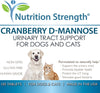 Arándano D-Mannose antioxidante, fuerza de apoyo para perros y gatos, previene y elimina Uti urinarias, Nutrición, 150 Tabletas Masticables - BESTMASCOTA.COM