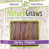 Naturaleza Gnaws Carne Jerky Masticables – 100% Natural Hierba alimentado Carne de res Palos - BESTMASCOTA.COM