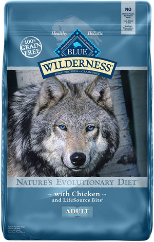 Blue Buffalo Wilderness High Protein Grain Free, Natural Adult Dry Dog Food - BESTMASCOTA.COM