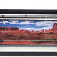 Habitat Reptil Antecedentes; Monument Valley Merrick Butte para 20L, 3-sided Wraparound - BESTMASCOTA.COM