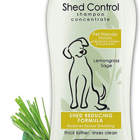 Wahl Shed Control Champú para mascotas para derrames de animales y caspa – Limoncillo, salvia, avena y aloe para pelaje y piel saludables – 24 oz - BESTMASCOTA.COM
