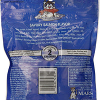 Whiskas 3 paquetes de salmón sabroso Temptations Cat Treats, 6.3 onzas cada uno, baja en calorías - BESTMASCOTA.COM
