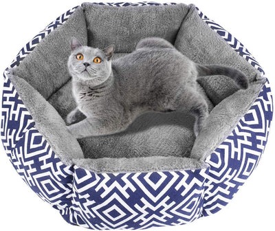 Akarden - Cama para gatos y perros, cómoda cama para gatos y perros, cama para mascotas de interior autocalentable, lavable a máquina - BESTMASCOTA.COM