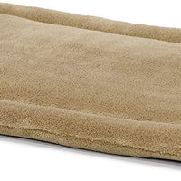 Cama de tela de toalla de lujo MidWest, marrón topo - BESTMASCOTA.COM