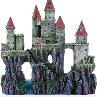 Miracliy castillo de decoración de acuario, adorno de acuario Super Castillo, 10 pulgadas - BESTMASCOTA.COM