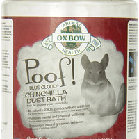 Oxbow. de Poof Chinchilla polvo, 2 - unidades - BESTMASCOTA.COM