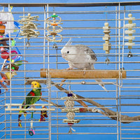 BWOGUE 7 paquetes de juguetes para loros de pájaro, madera natural, juguete para masticar jaulas de pájaros, juguetes para colgar, hamaca, escaleras, juguetes para pequeños periquitos, cacatúas, conures, pinzones, periquitos, loros, pájaros de amor - BESTMASCOTA.COM