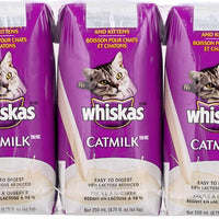 Leche para gatos y gatitos Whiskas, de 6,75 onzas líquidas (3 unidades) - BESTMASCOTA.COM