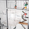 Colorday - Baño grande para pájaros con vista clara, para grises, Amazonas, conures, cocatielas, parakeet. - BESTMASCOTA.COM