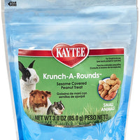 Kaytee Fiesta Krunch-A-Rounds con centro de cacahuete para todos los animales pequeños - BESTMASCOTA.COM