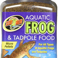 Zoo Med Aquatic Frog and Tadpole Food, 12 Ounces Each, Made in The USA - BESTMASCOTA.COM