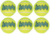 Kong Air perro Squeak Air – Pelota de Tenis perro juguete, grandes, amarillo, 6 Count - BESTMASCOTA.COM