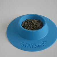 staybowl tip-proof ergonómico Pet Bowl para Conejillo de Indias y otros pequeños mascotas; 1/4-Cup Tamaño; Cielo Azul - BESTMASCOTA.COM