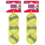 KONG Air Squeaker Tennis Balls Two Pack - BESTMASCOTA.COM