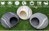 Juguetes de pelota de lana - Seguro para gatos y perros pequeños - Mini pelotas de tenis para perros y gatos de lana afieltrada de 1.5 pulgadas - paquete de 6 - BESTMASCOTA.COM