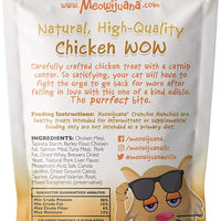 Meowijuana Crunchie Munchie - Galletas de pollo - BESTMASCOTA.COM