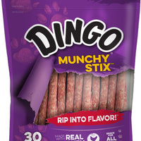 Dingo Munchy Stix - Traje de piel cruda y pollo para perros - BESTMASCOTA.COM